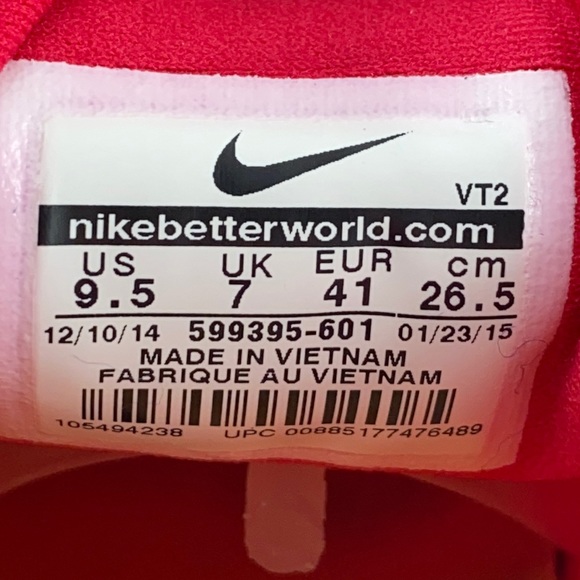 Nike Lunarglide+ 5 Mango Athletic Running Shoes 599395-601 Women's Size 9.5 - Picture 12 of 12